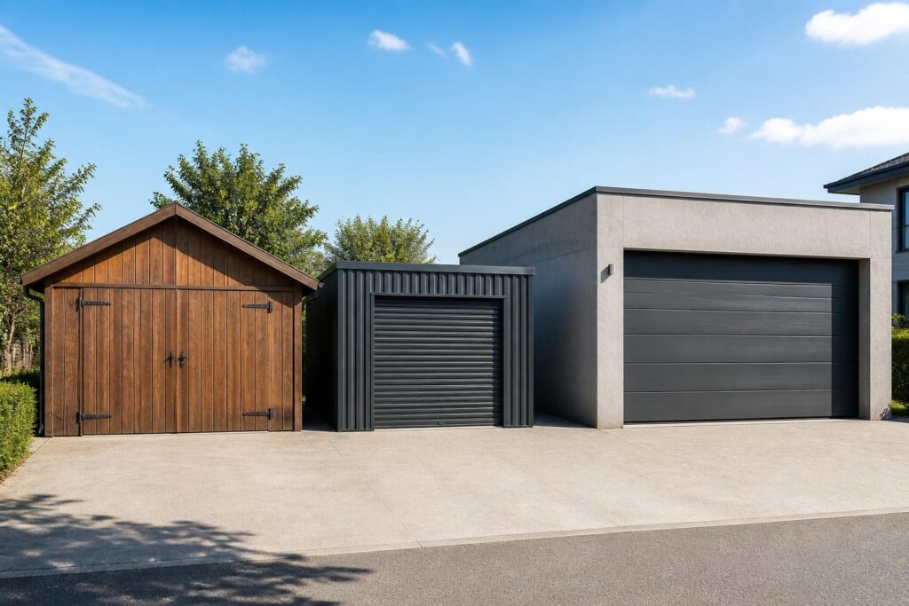 Combien coûte un garage : décryptage des prix selon les matériaux et la taille