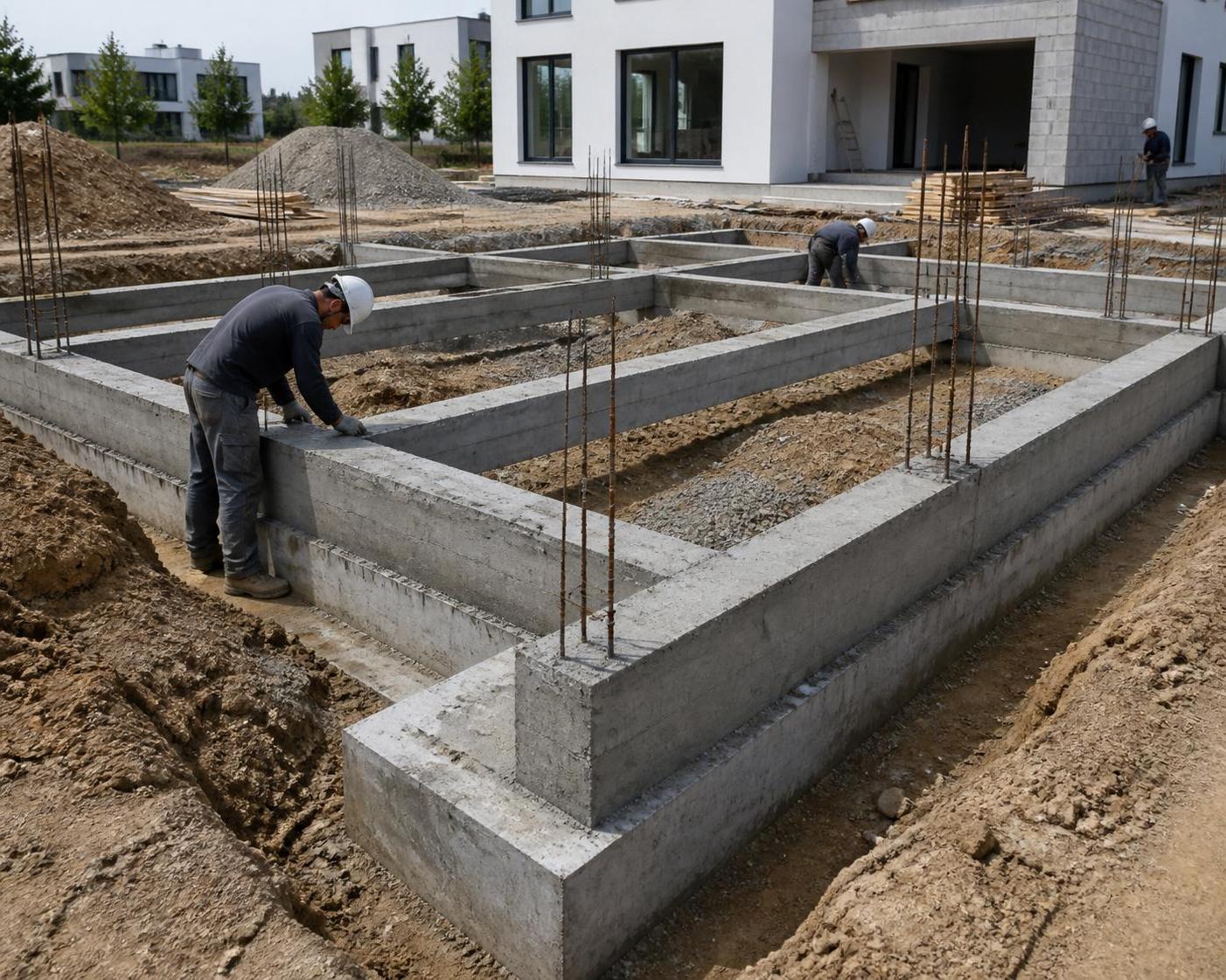 découvrez le rôle essentiel des longrines de fondation pour assurer la stabilité et la solidité de votre construction, et pour prévenir les risques de fissures et affaissements.