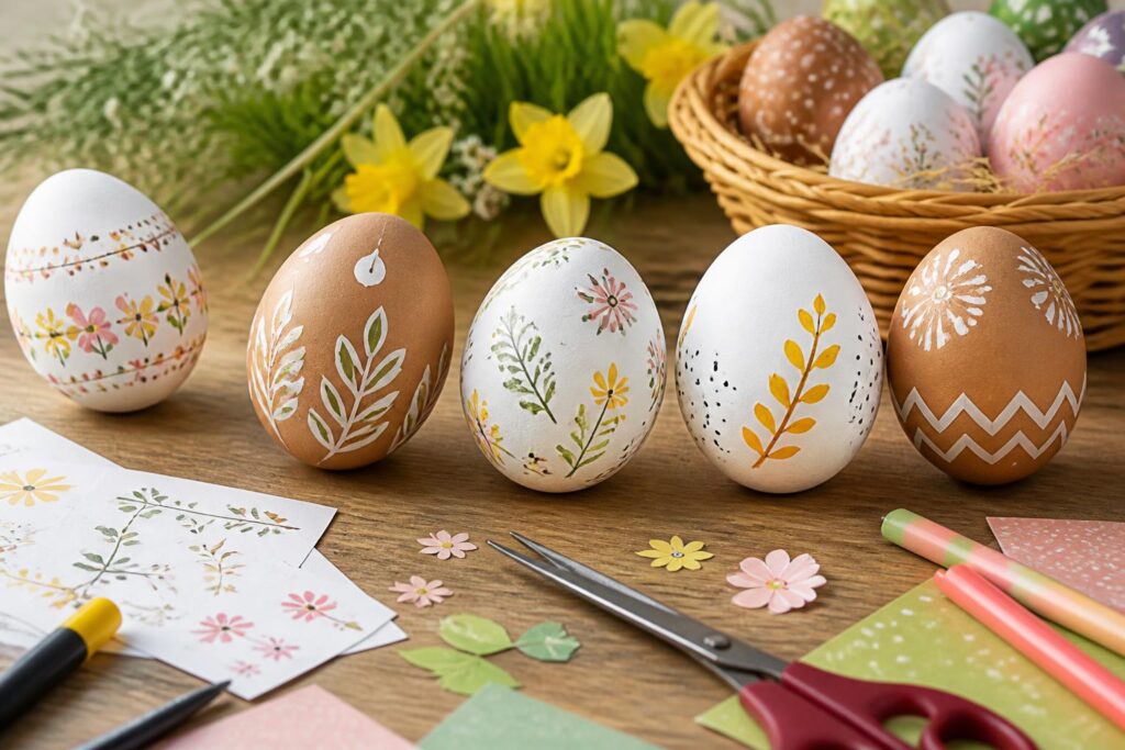 découvrez des astuces simples pour imprimer et découper des œufs de pâques parfaits, idéal pour réussir vos décorations festives et originales.