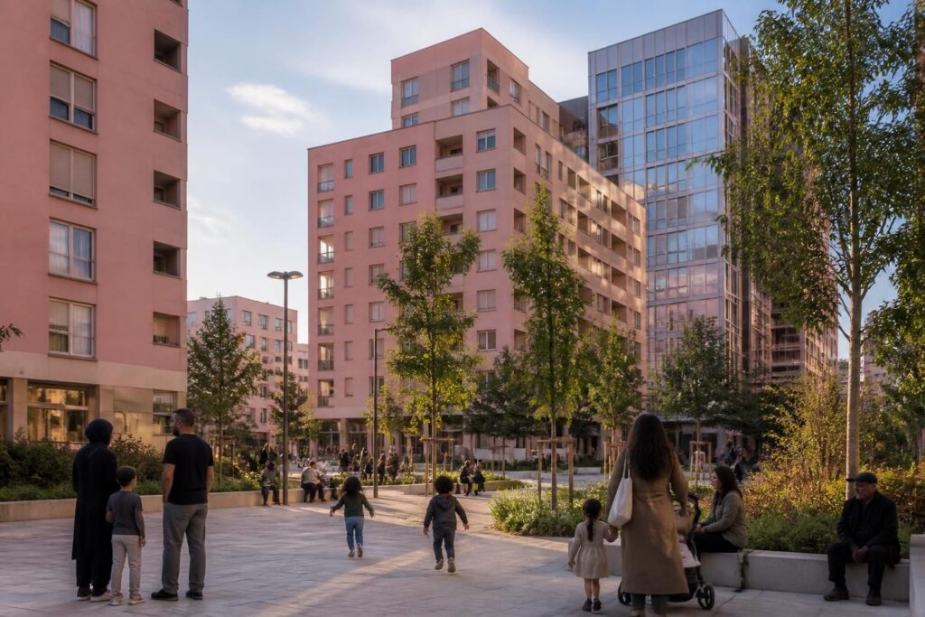 découvrez la transformation urbaine de la cité rose à nanterre, un quartier en pleine évolution alliant modernité et dynamisme.