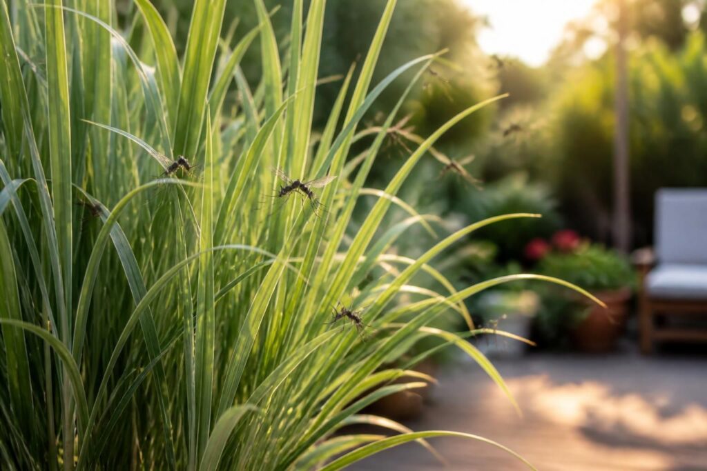 découvrez l'efficacité de la citronnelle pour repousser les moustiques et protégez-vous naturellement contre ces insectes grâce à nos conseils.