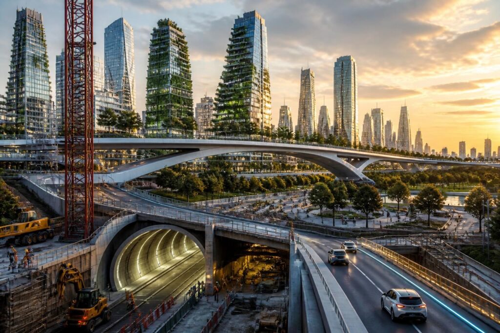 découvrez comment eiffage génie civil façonne le paysage urbain de demain à travers ses projets innovants et structurants pour un développement durable et moderne.