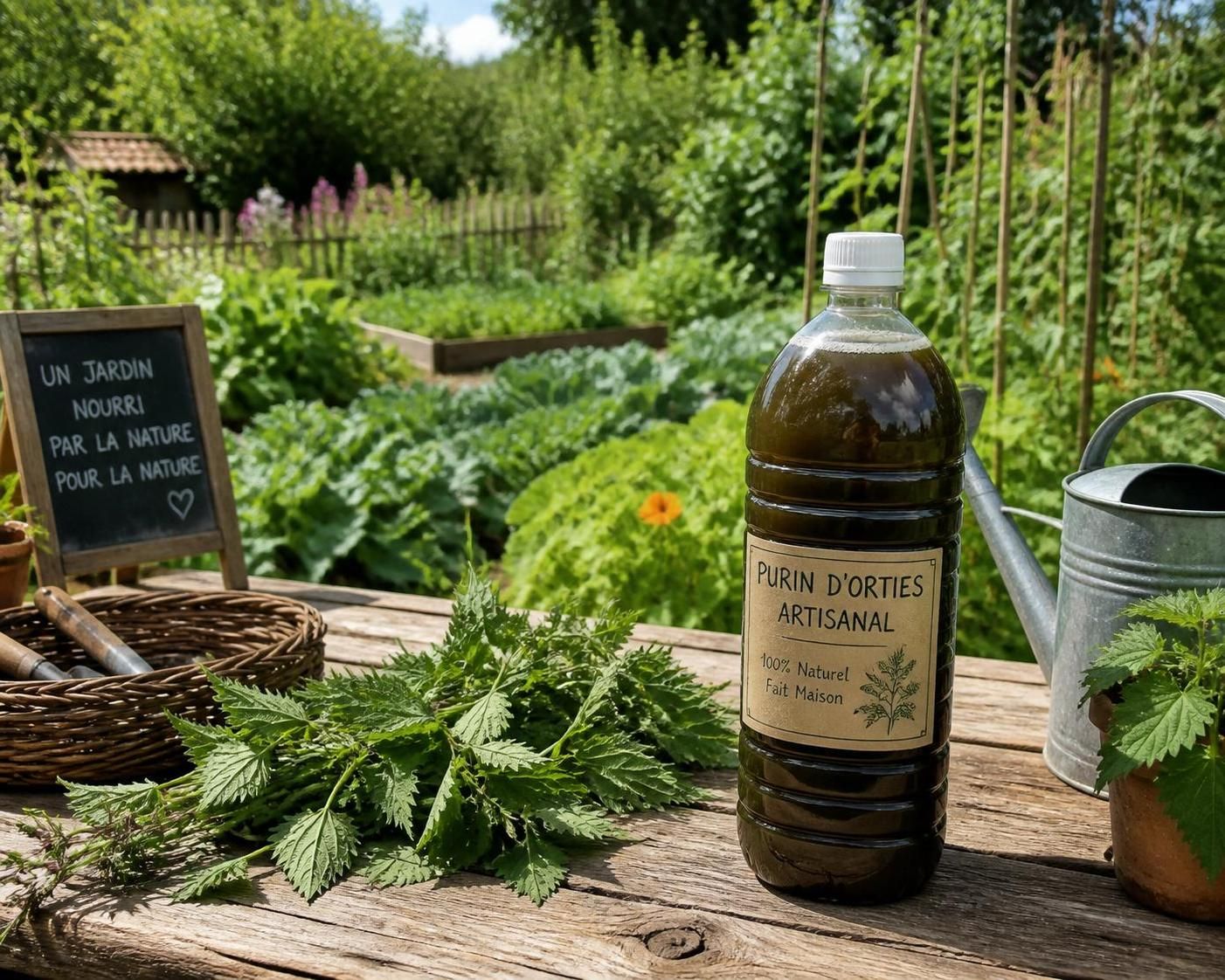 découvrez comment préparer facilement un purin d'orties, un engrais naturel et efficace pour nourrir et protéger votre jardin de manière écologique.
