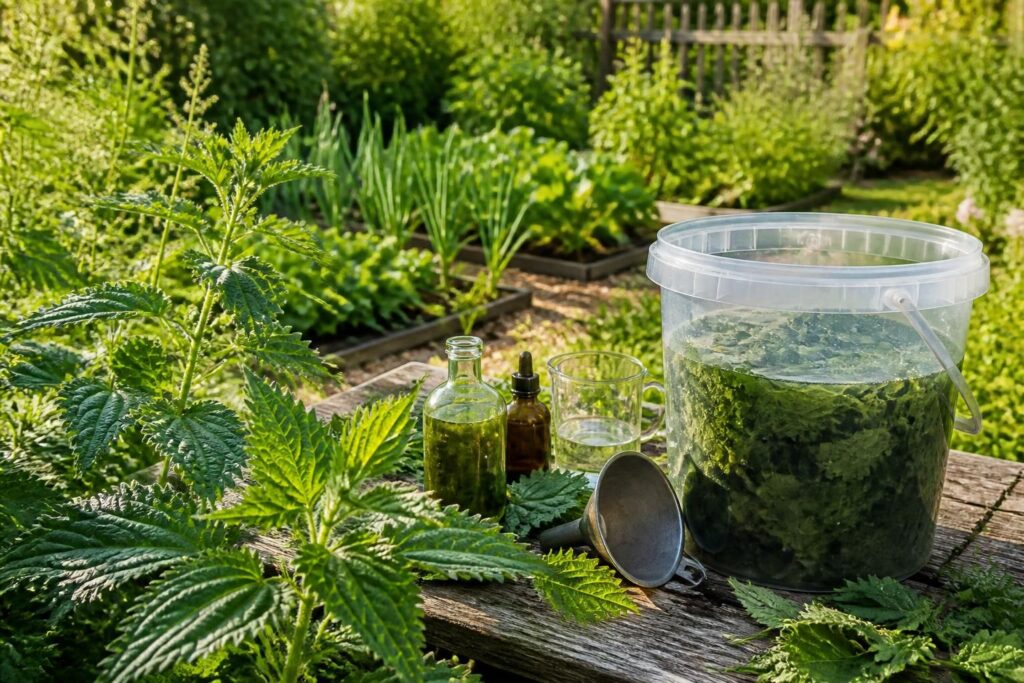 apprenez à préparer un purin d'orties, un engrais naturel efficace et écologique, pour nourrir et protéger votre jardin en toute simplicité.
