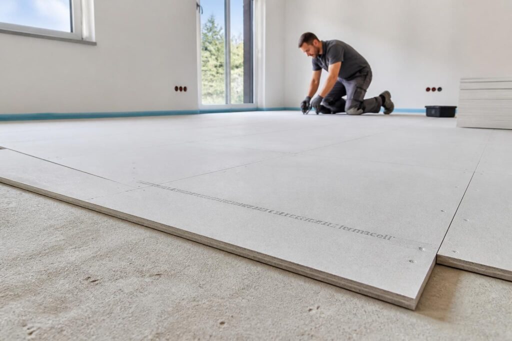 découvrez les avantages de la chape sèche fermacell pour vos rénovations rapides : installation facile, gain de temps et performance optimale.