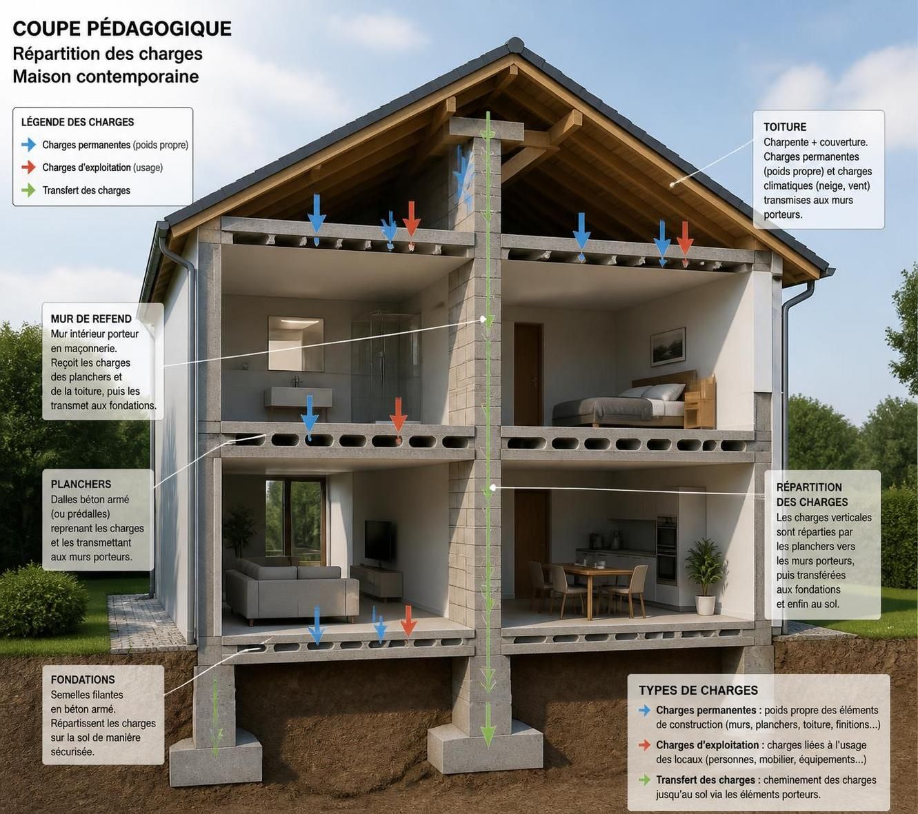 découvrez le rôle essentiel des murs de refends dans la solidité et la stabilité de votre maison, et pourquoi ils sont indispensables à la construction durable.