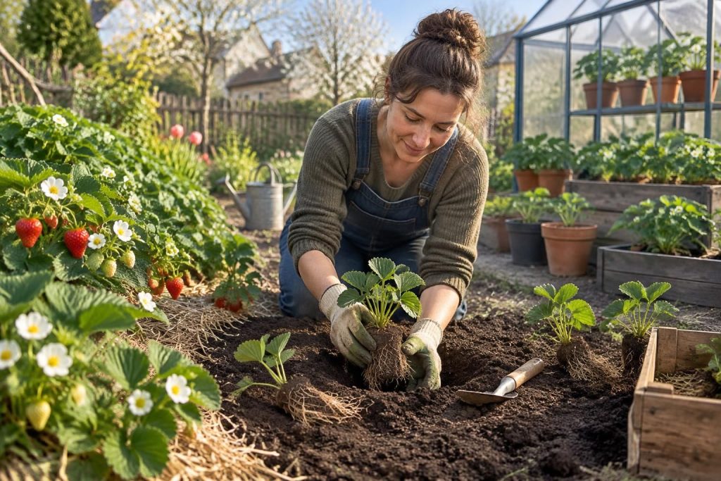 découvrez les meilleures périodes pour planter vos fraisiers selon leur variété et votre mode de culture : en pleine terre, en pot ou sous abri.